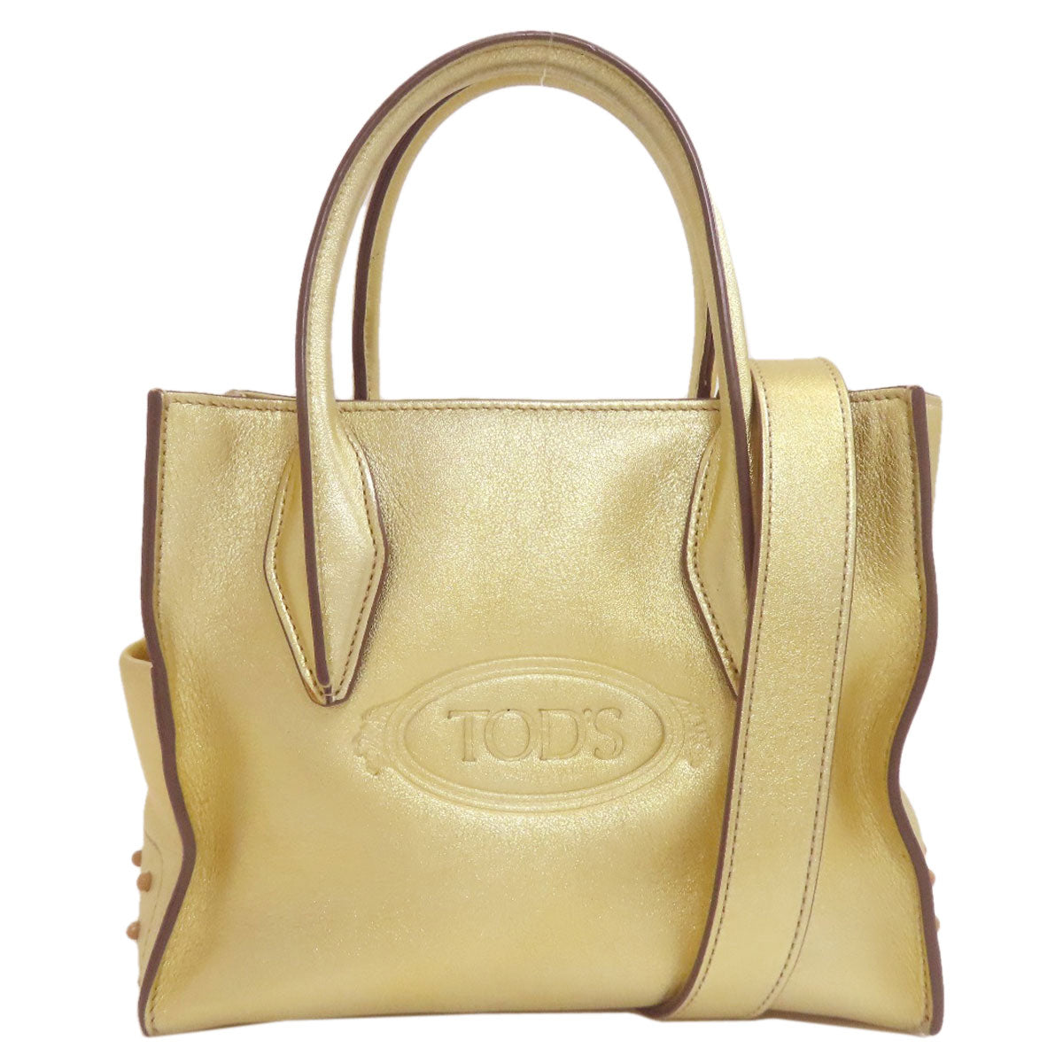 TODS Alber Elbaz Collaboration 2-Way Handbag Leather Ladies [Used]