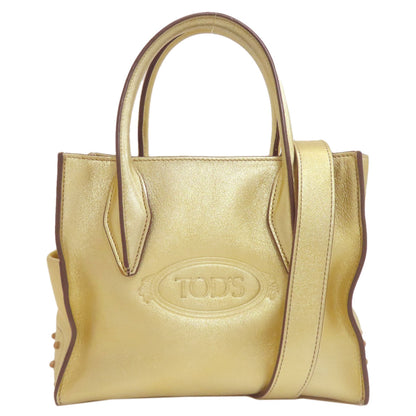 TODS Alber Elbaz Collaboration 2-Way Handbag Leather Ladies [Used]