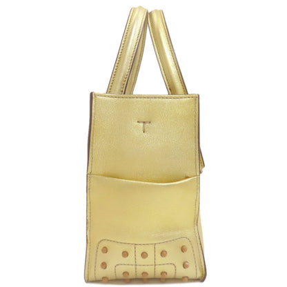 TODS Alber Elbaz Collaboration 2-Way Handbag Leather Ladies [Used]