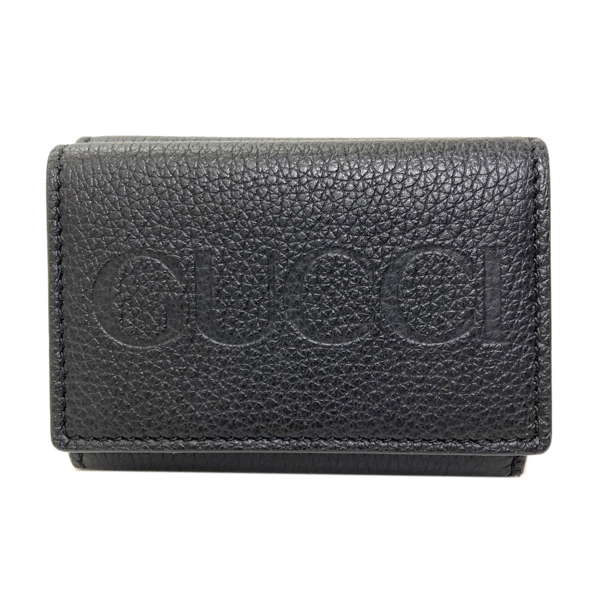 GUCCI 736151 Compact wallet Tri-fold wallet (with Coin Pocket) Leather Ladies [Used]