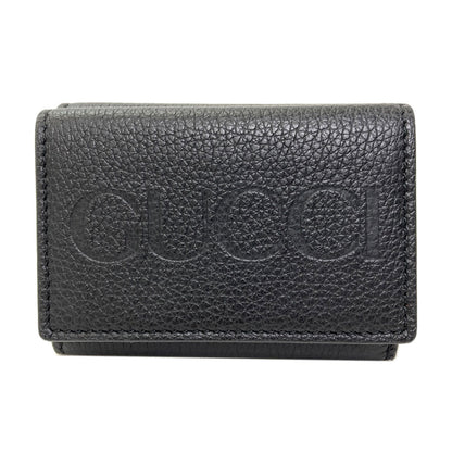 GUCCI 736151 Compact wallet Tri-fold wallet (with Coin Pocket) Leather Ladies [Used]