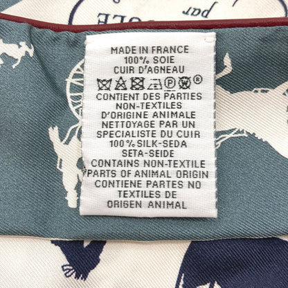 HERMES Twilly: A journey through Paris de Toujours on wheels Scarf Silk Ladies [Used]