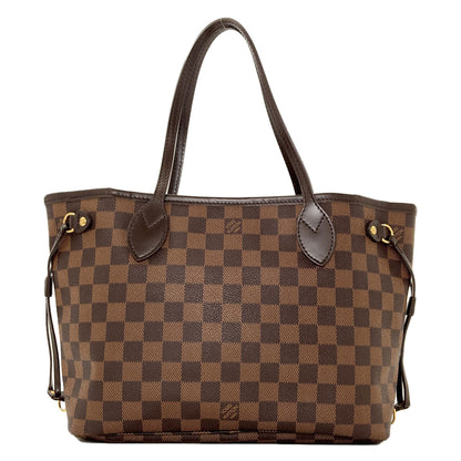 LOUIS VUITTON N51109 Never full PM Tote Bag Damier canvas Ladies [Used]