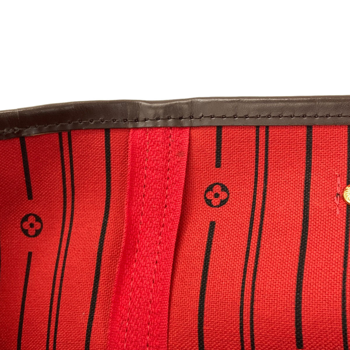 LOUIS VUITTON N51109 Never full PM Tote Bag Damier canvas Ladies [Used]