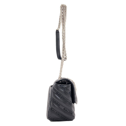 BALENCIAGA BB Logo ChainShoulder Shoulder Bag Calf Ladies [Used]