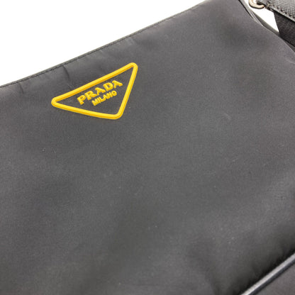 PRADA Triangle logo Shoulder Bag Nylon Ladies [Used]