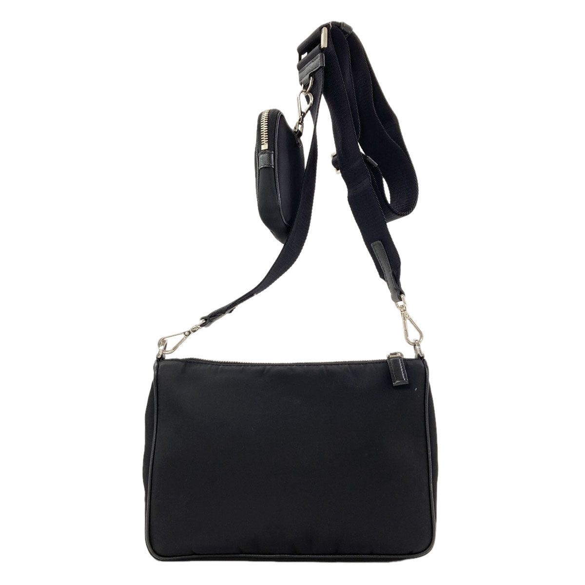 PRADA Triangle logo Shoulder Bag Nylon Ladies [Used]