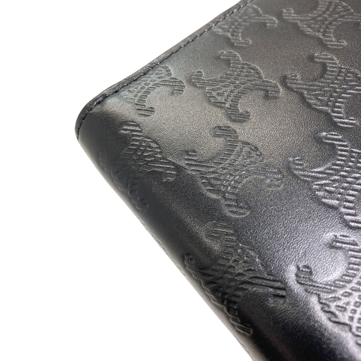 CELINE Triomphe Long wallet (with coin pocket) Leather Ladies [Used]