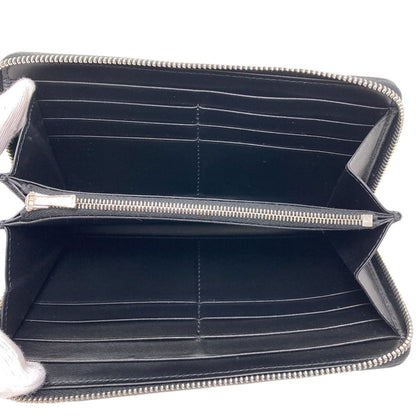 CELINE Triomphe Long wallet (with coin pocket) Leather Ladies [Used]