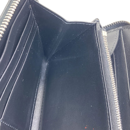 CELINE Triomphe Long wallet (with coin pocket) Leather Ladies [Used]