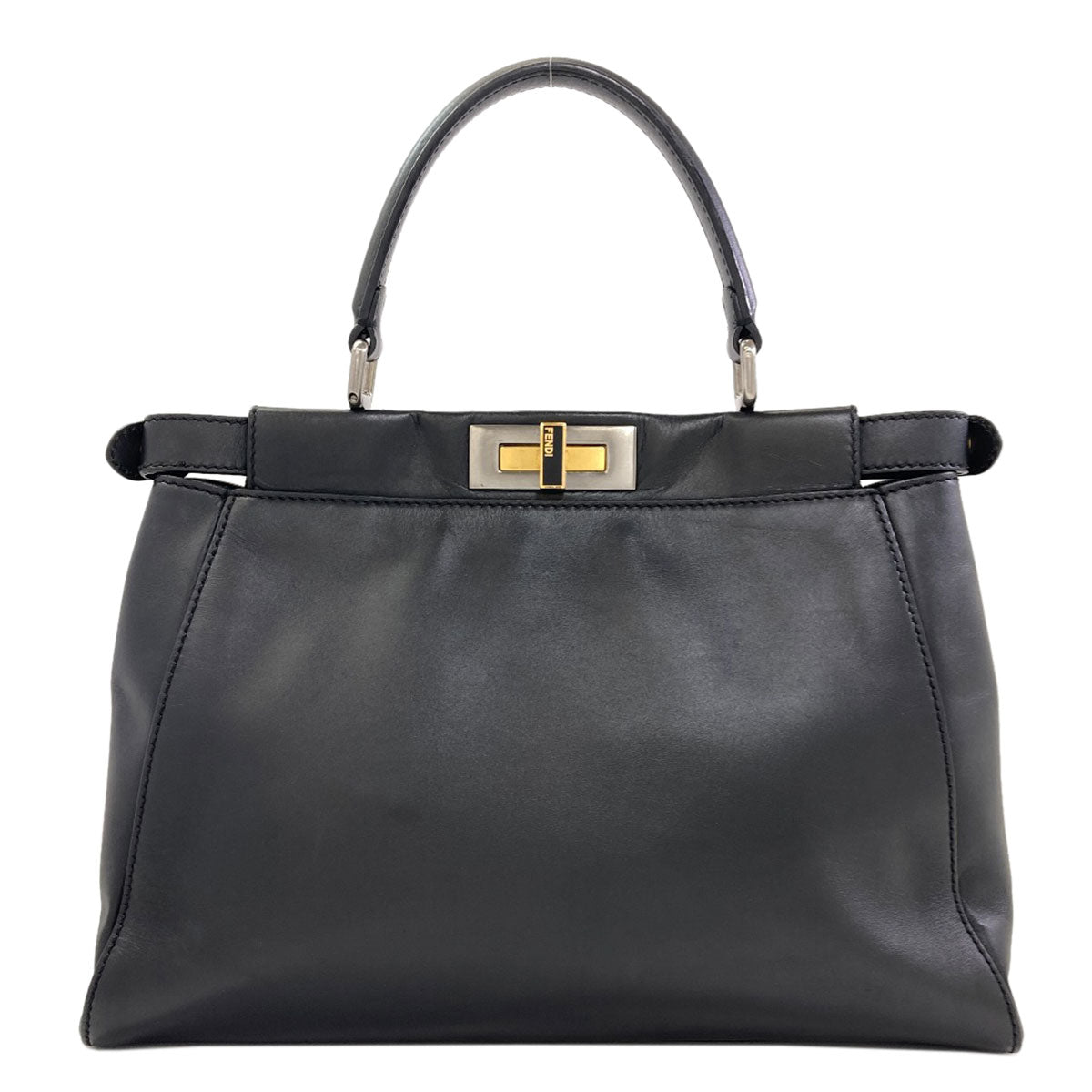 FENDI Peekaboo 2WAY Handbag Calf Ladies [Used]