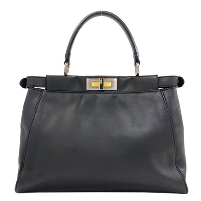 FENDI Peekaboo 2WAY Handbag Calf Ladies [Used]