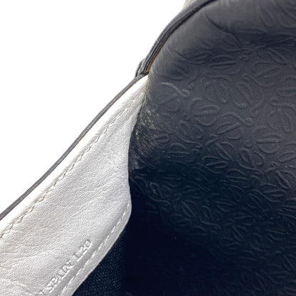 LOEWE Anagram Embossing Shoulder Bag Leather Ladies [Used]
