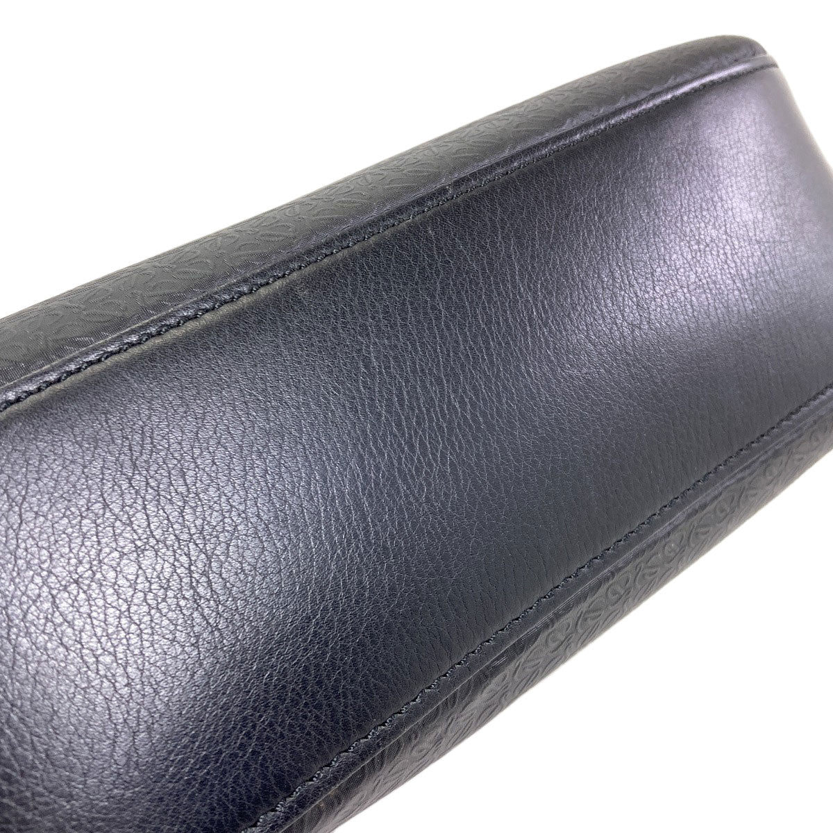 LOEWE Anagram Embossing Shoulder Bag Leather Ladies [Used]