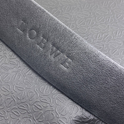 LOEWE Anagram Embossing Shoulder Bag Leather Ladies [Used]