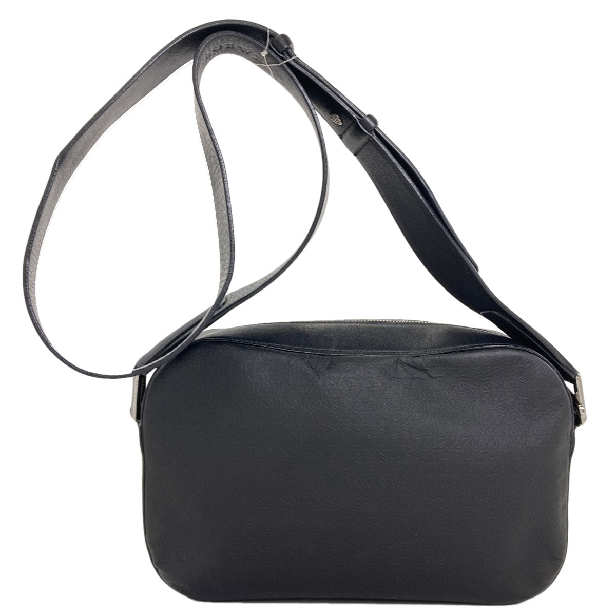 LOEWE Anagram Embossing Shoulder Bag Leather Ladies [Used]