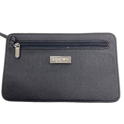 LOEWE Anagram Embossing Shoulder Bag Leather Ladies [Used]