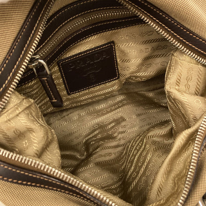 PRADA logo Handbag Canvas Ladies [Used]