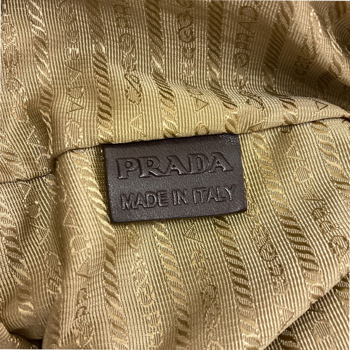 PRADA logo Handbag Canvas Ladies [Used]