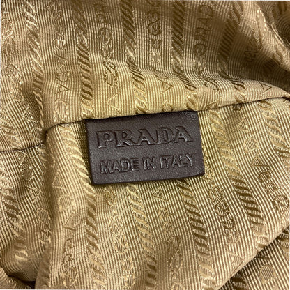 PRADA logo Handbag Canvas Ladies [Used]