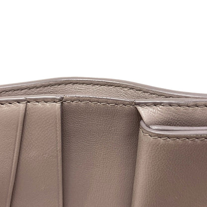GIVENCHY 4G logo Bifold Wallet with Coin Pocket Leather Ladies [Used]