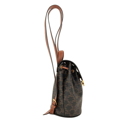 CELINE Bonnie Triomphe Backpack Â· Daypack PVC Ladies [Used]