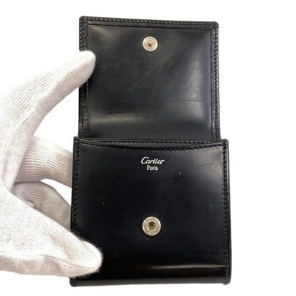 CARTIER Pasha de Cartier coin purse Leather Ladies [Used]