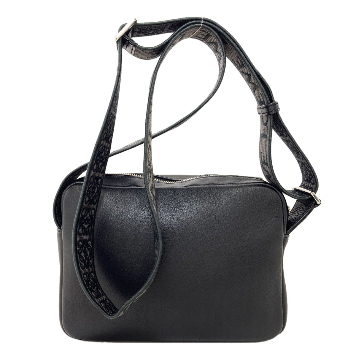LOEWE Long Shoulder Military Messenger Bag Shoulder Bag Calf Ladies [Used]