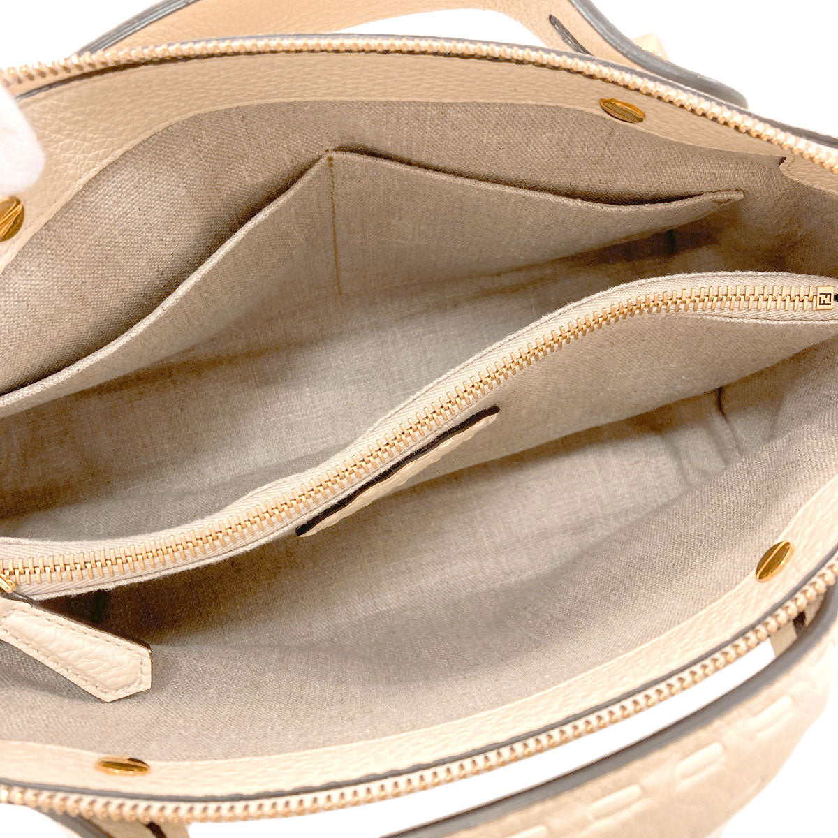 FENDI BY THE WAY Selleria 2WAY Handbag Calf Ladies [Used]