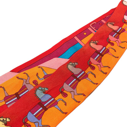 HERMES Twilly Scarf Silk Ladies [Used]