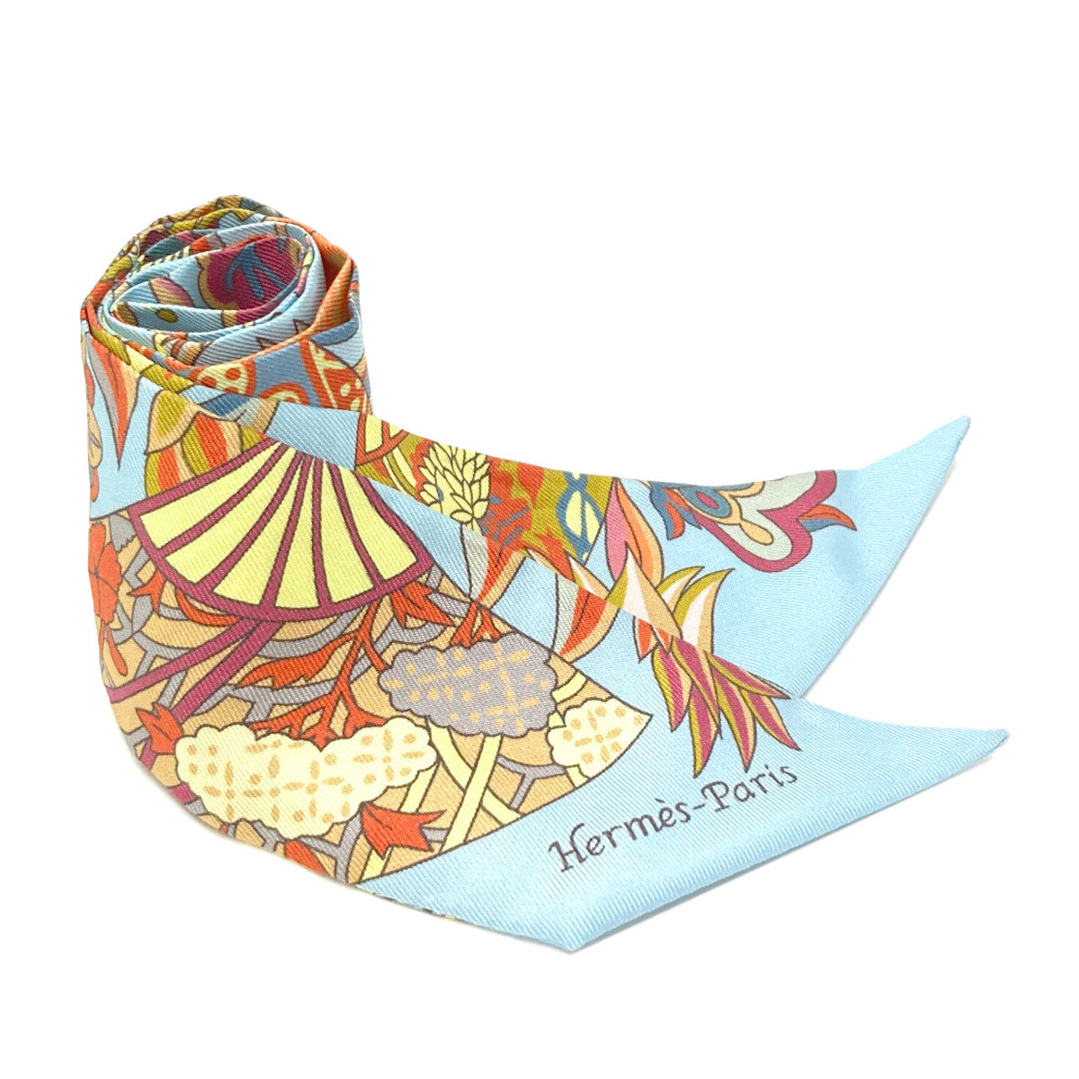 HERMES Twilly Scarf Silk Ladies [Used]