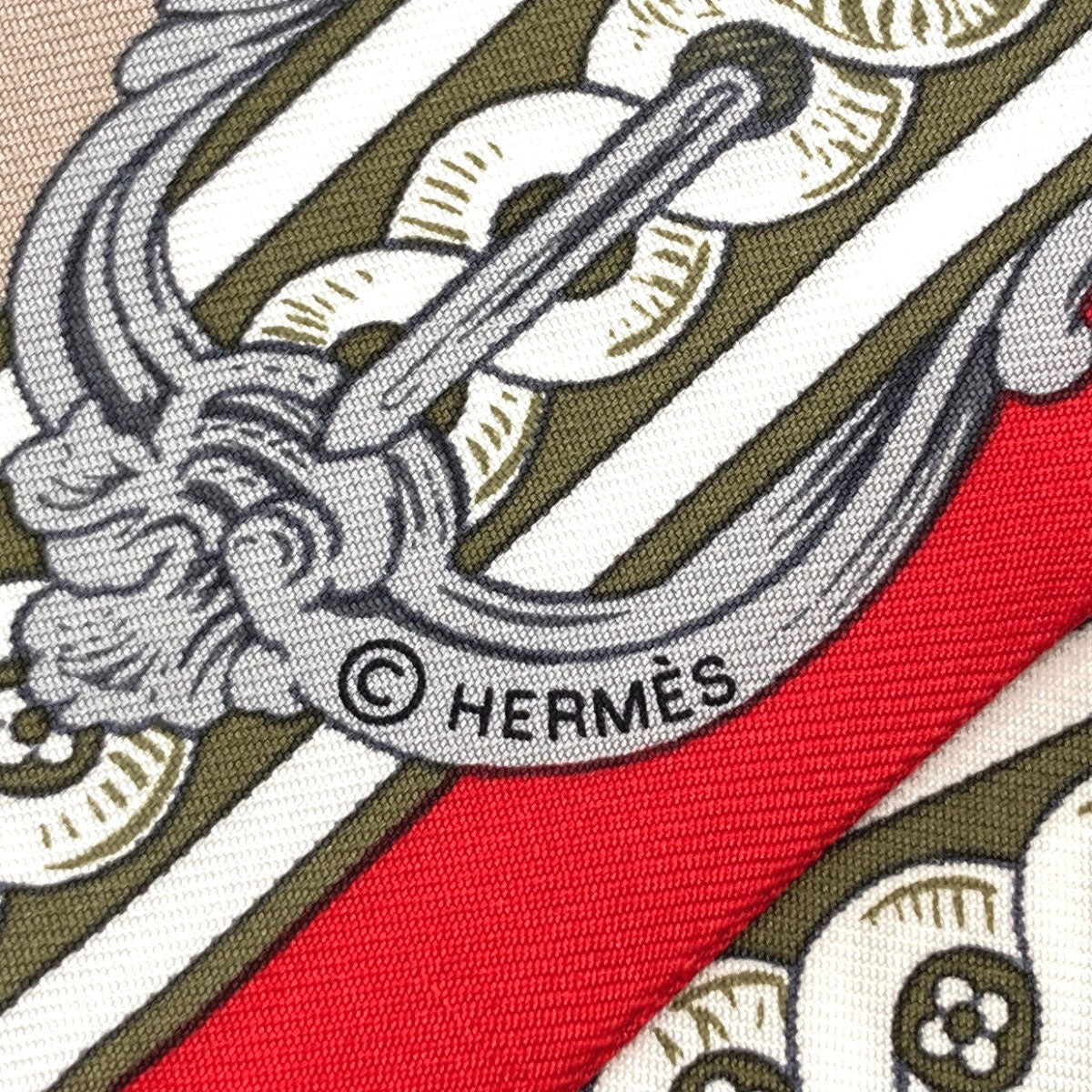HERMES Twilly Scarf Silk Ladies [Used]