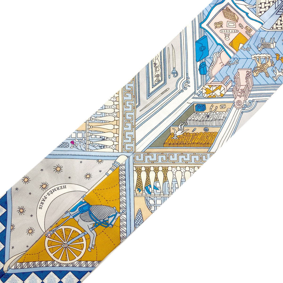 HERMES Twilly Scarf Silk Ladies [Used]