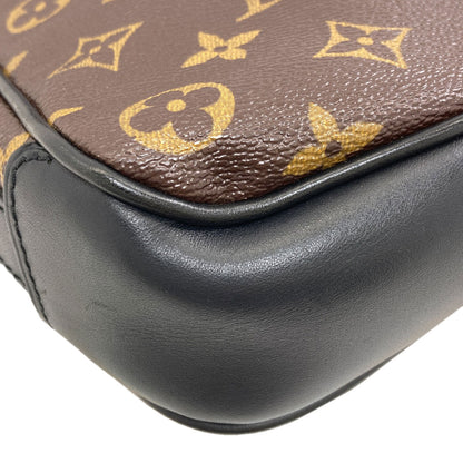 LOUIS VUITTON M56717 Bus PM Monogram Macassar Shoulder Bag Monogram canvas mens [Used]