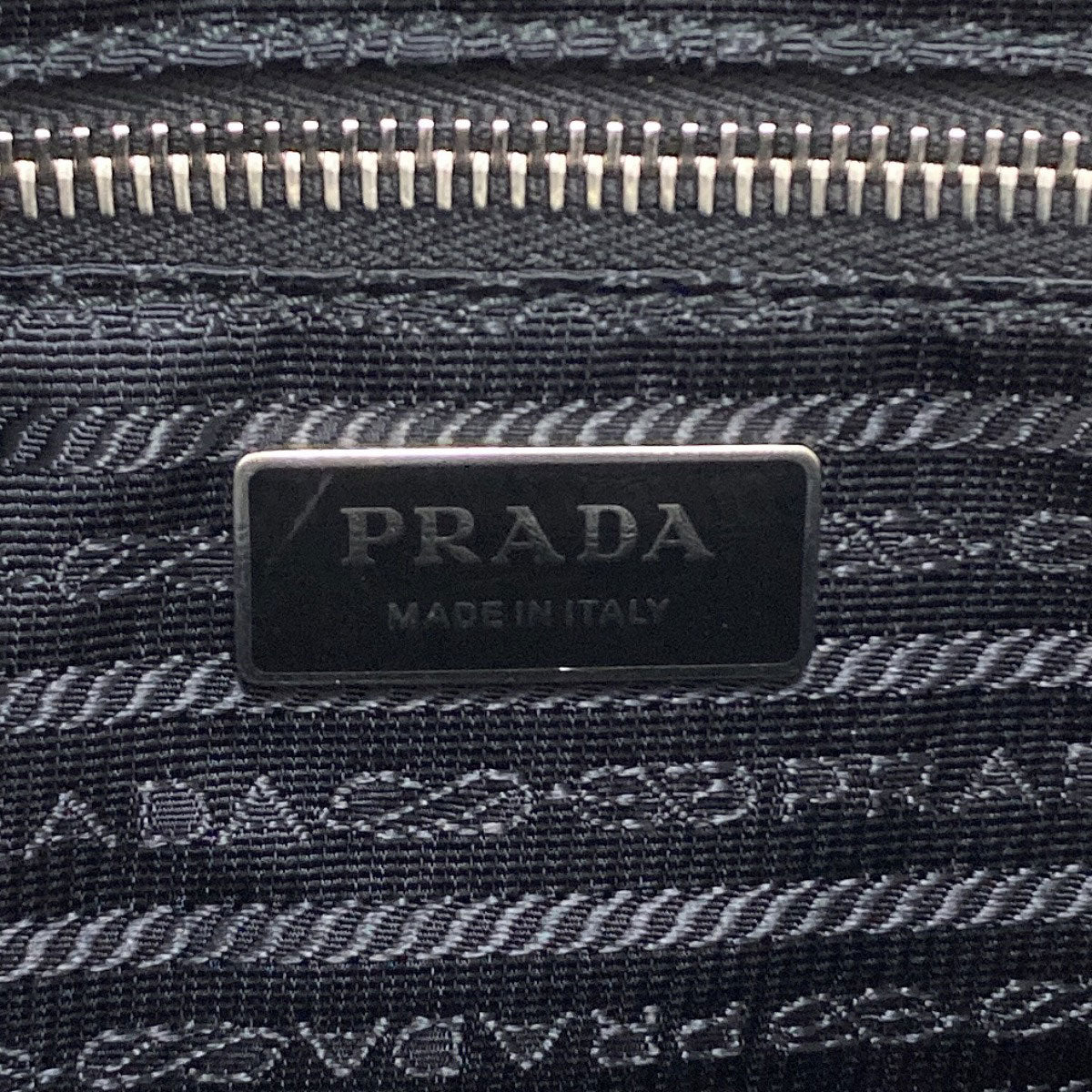 PRADA Bowling bag 2WAY Handbag Nylon CalfLadies [Used]