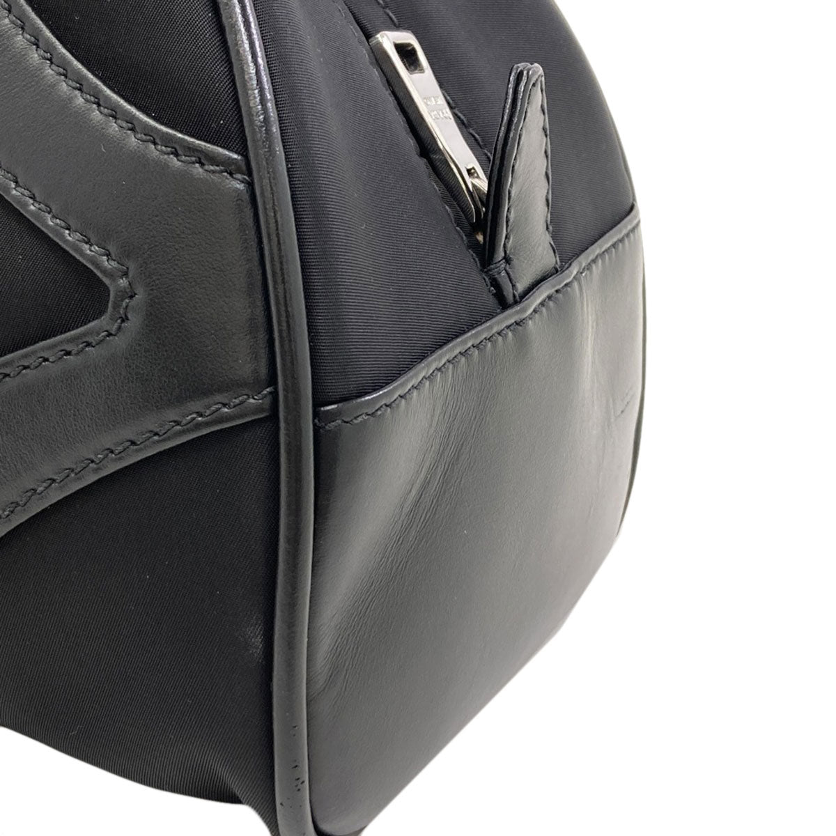 PRADA Bowling bag 2WAY Handbag Nylon CalfLadies [Used]
