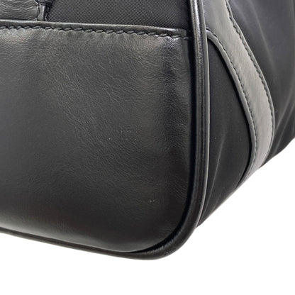 PRADA Bowling bag 2WAY Handbag Nylon CalfLadies [Used]