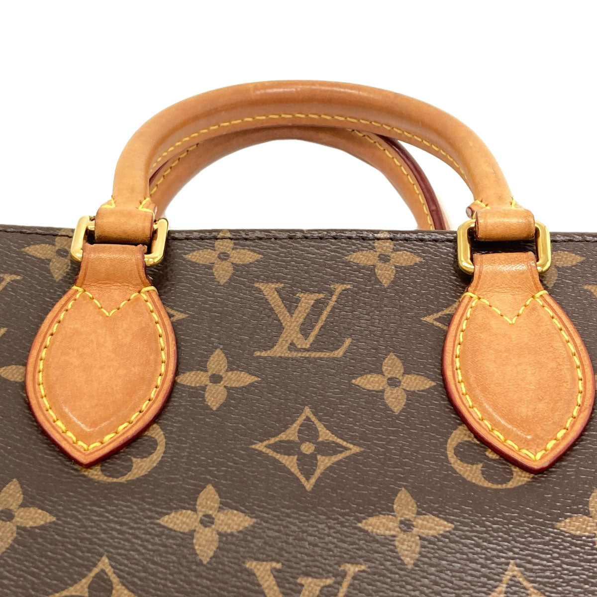 LOUIS VUITTON M45847 Sac PlatBB Handbag Monogram canvas Ladies [Used]