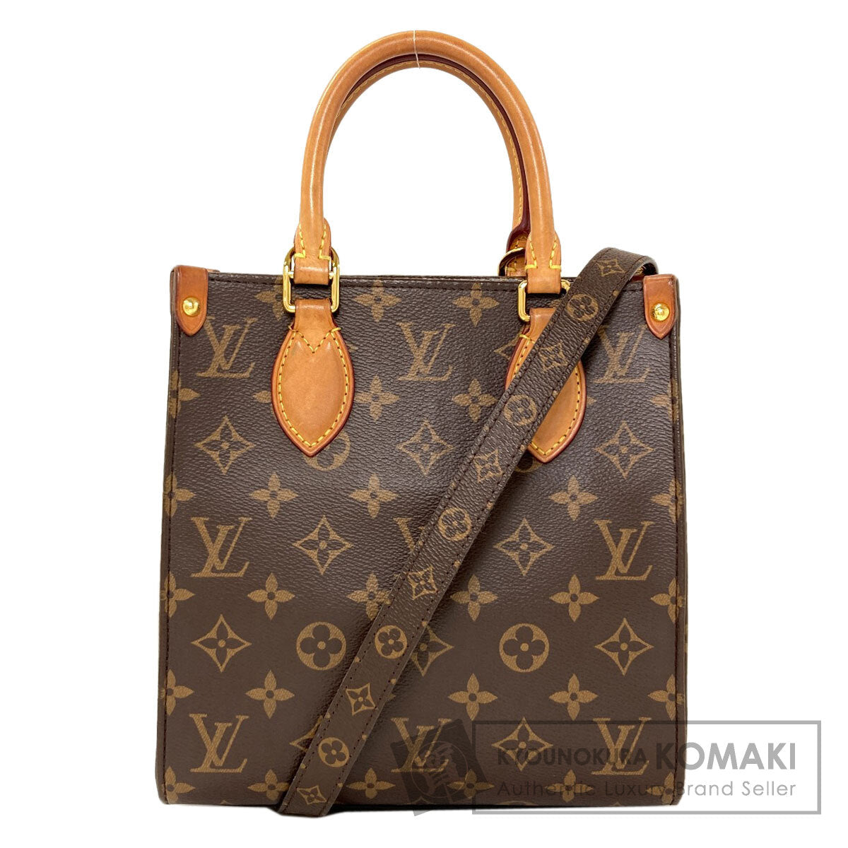 LOUIS VUITTON M45847 Sac PlatBB Handbag Monogram canvas Ladies [Used]