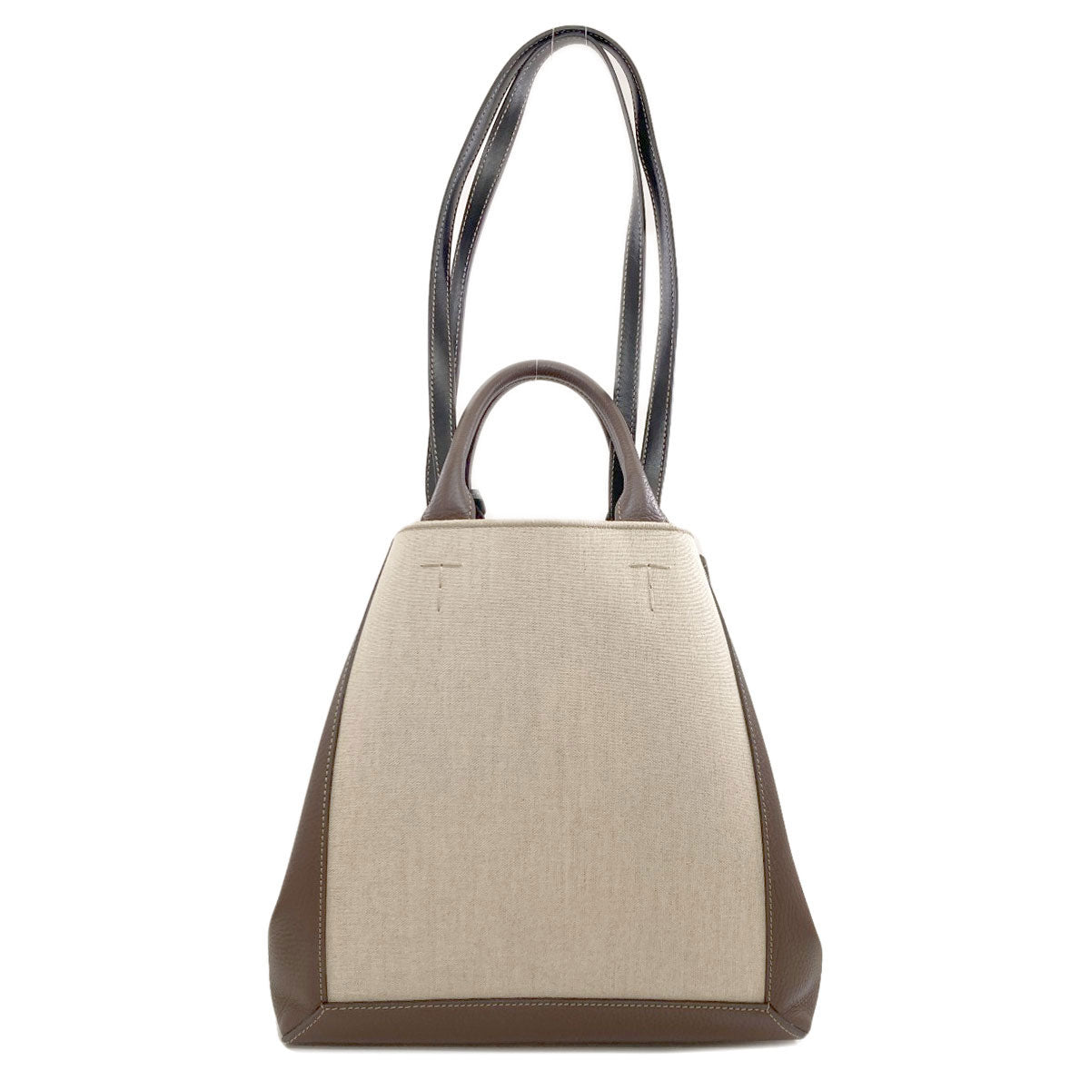 TODS 2WAY Handbag Leather CanvasLadies [Used]