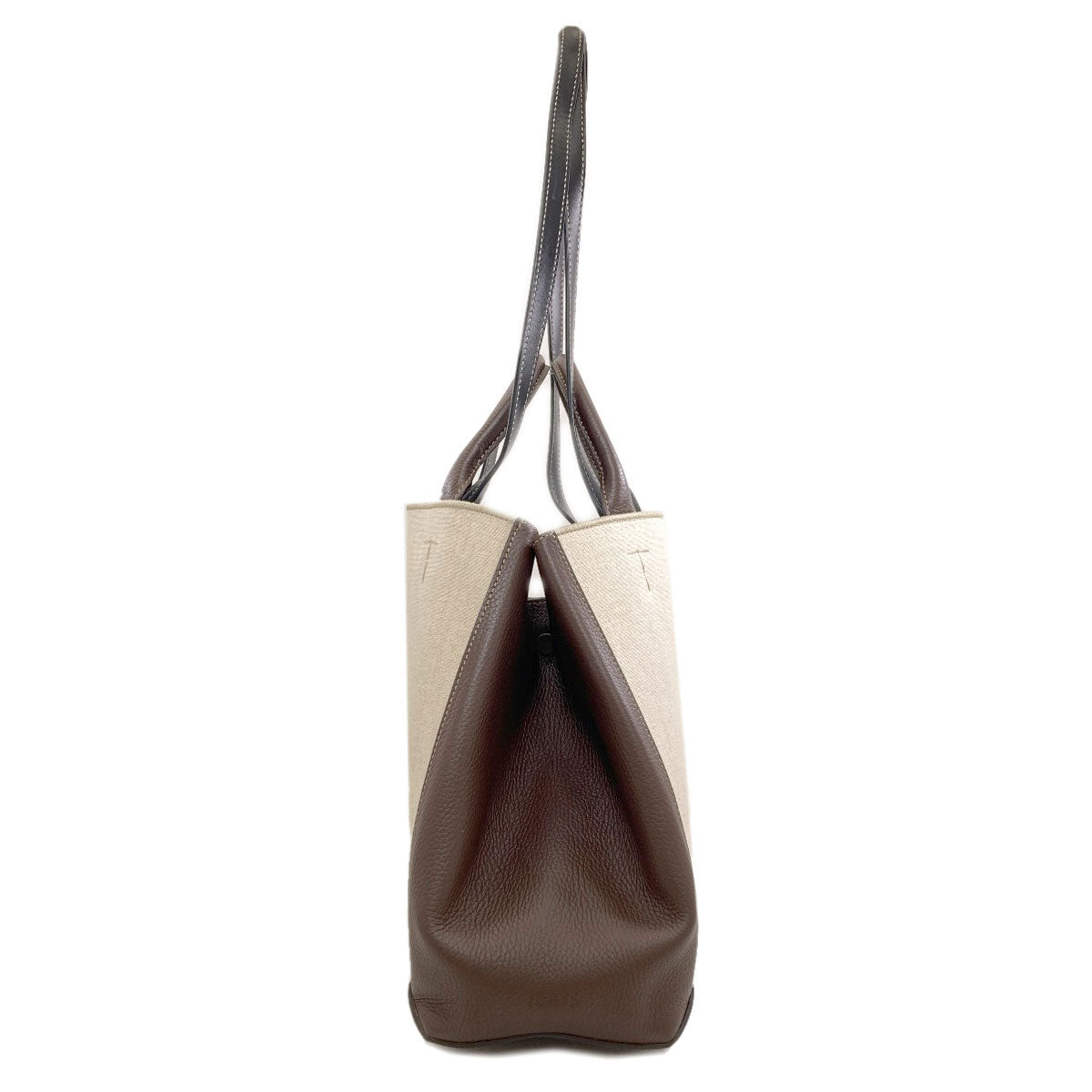 TODS 2WAY Handbag Leather CanvasLadies [Used]