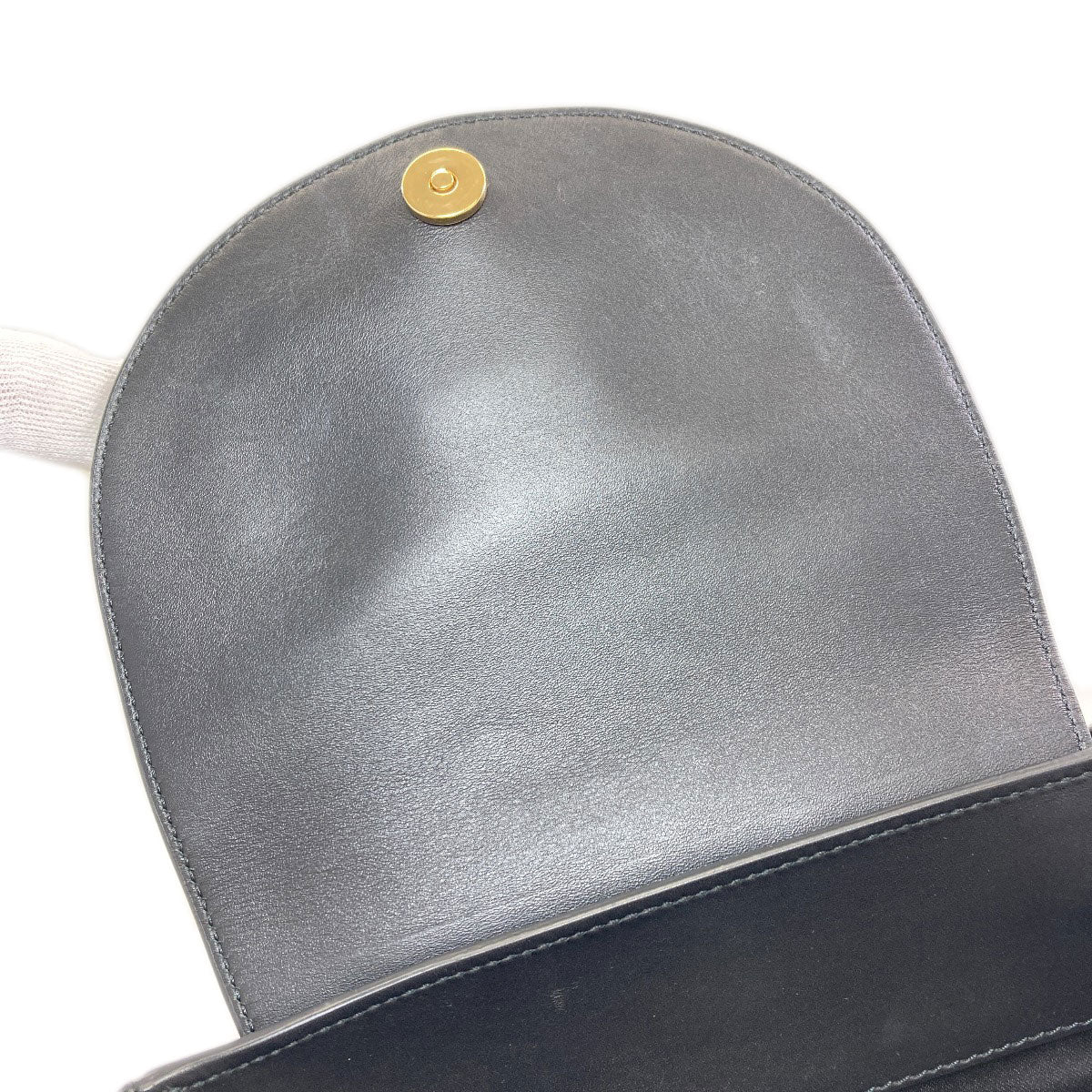 Salvatore Ferragamo Gancini studs Backpack Â· Daypack Leather Ladies [Used]