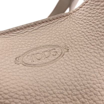 TODS logo Tote Bag Leather Ladies [Used]
