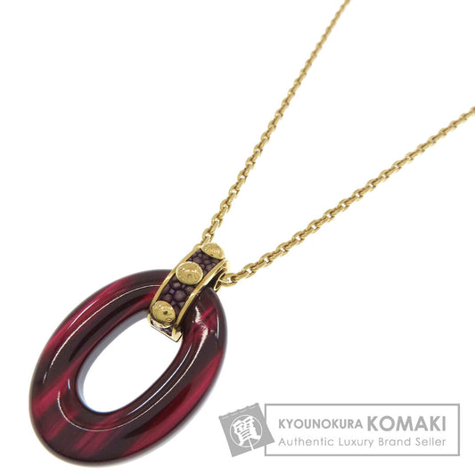 LOUIS VUITTON Pandanti Gimure Crew Necklace Metal Ladies [Used]