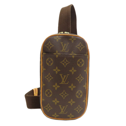 LOUIS VUITTON M51870 Pochette Gange body bag Monogram canvas Ladies [Used]