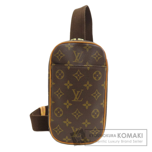 LOUIS VUITTON M51870 Pochette Gange body bag Monogram canvas Ladies [Used]