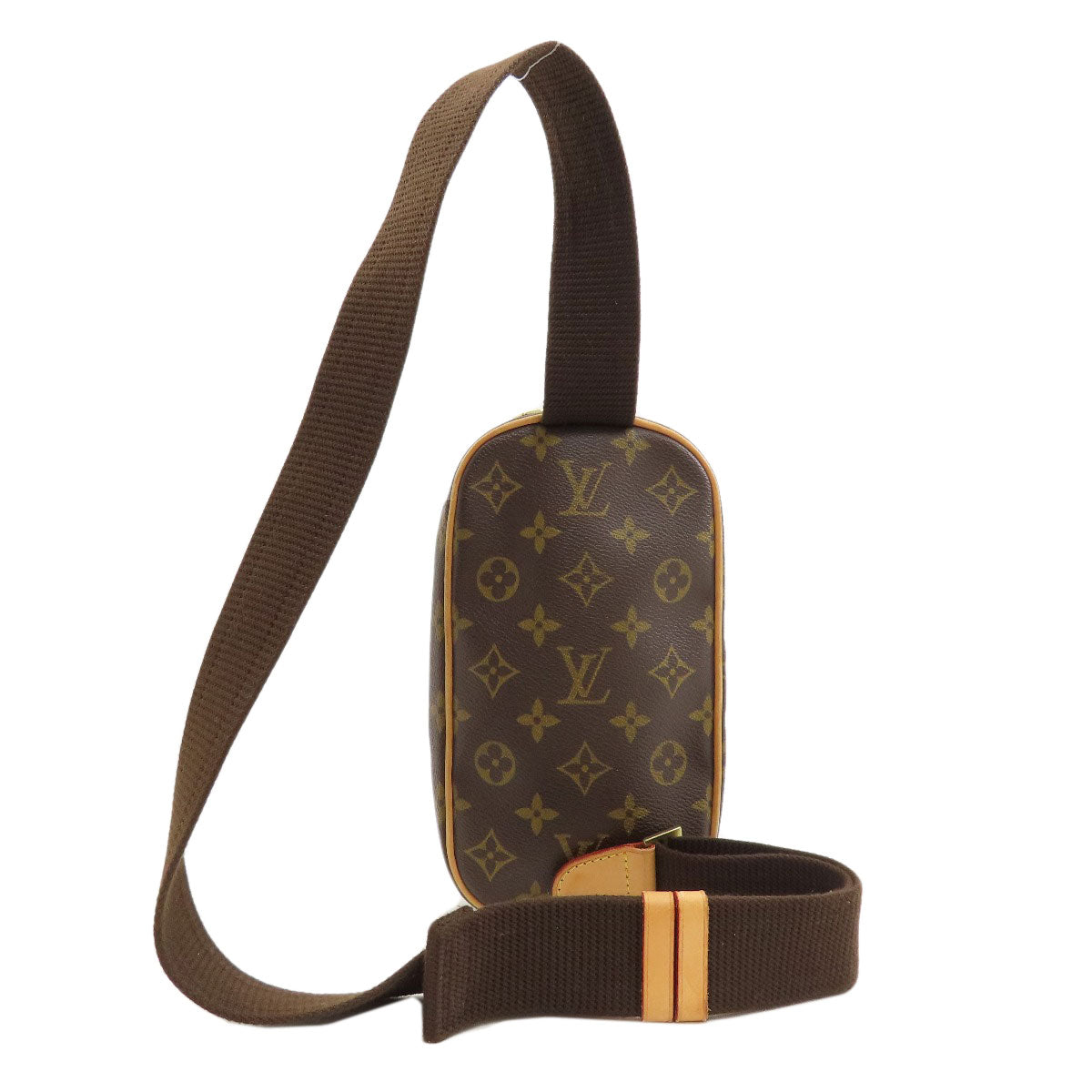 LOUIS VUITTON M51870 Pochette Gange body bag Monogram canvas Ladies [Used]