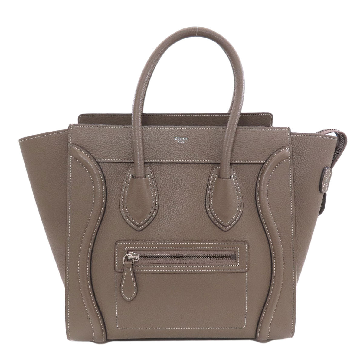 CELINE Luggage micro Handbag Calf Ladies [Used]