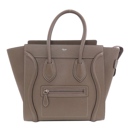CELINE Luggage micro Handbag Calf Ladies [Used]