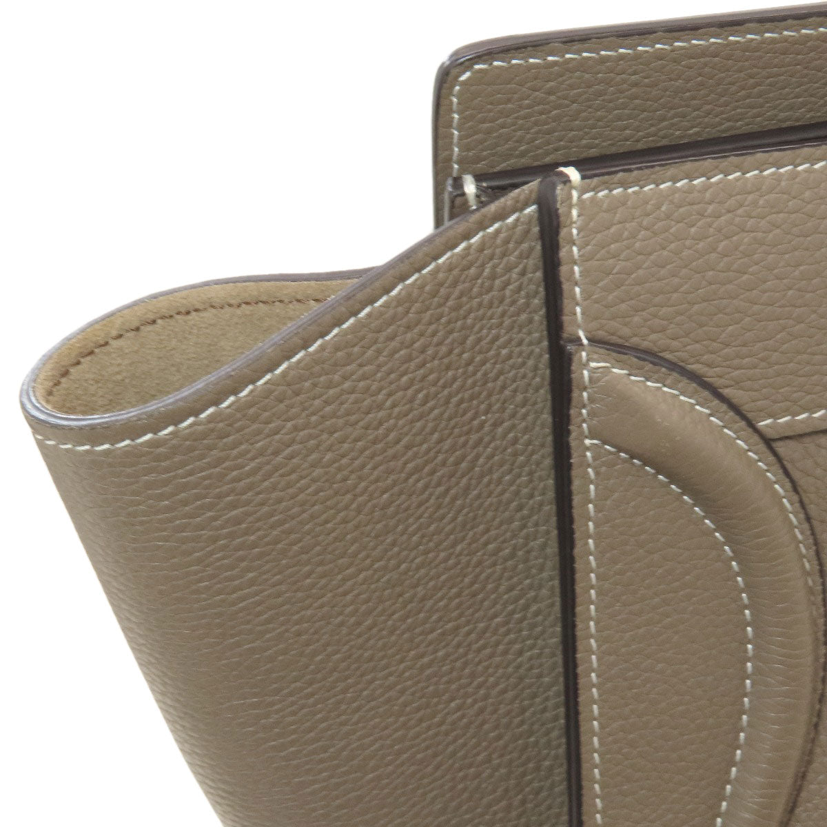 CELINE Luggage micro Handbag Calf Ladies [Used]